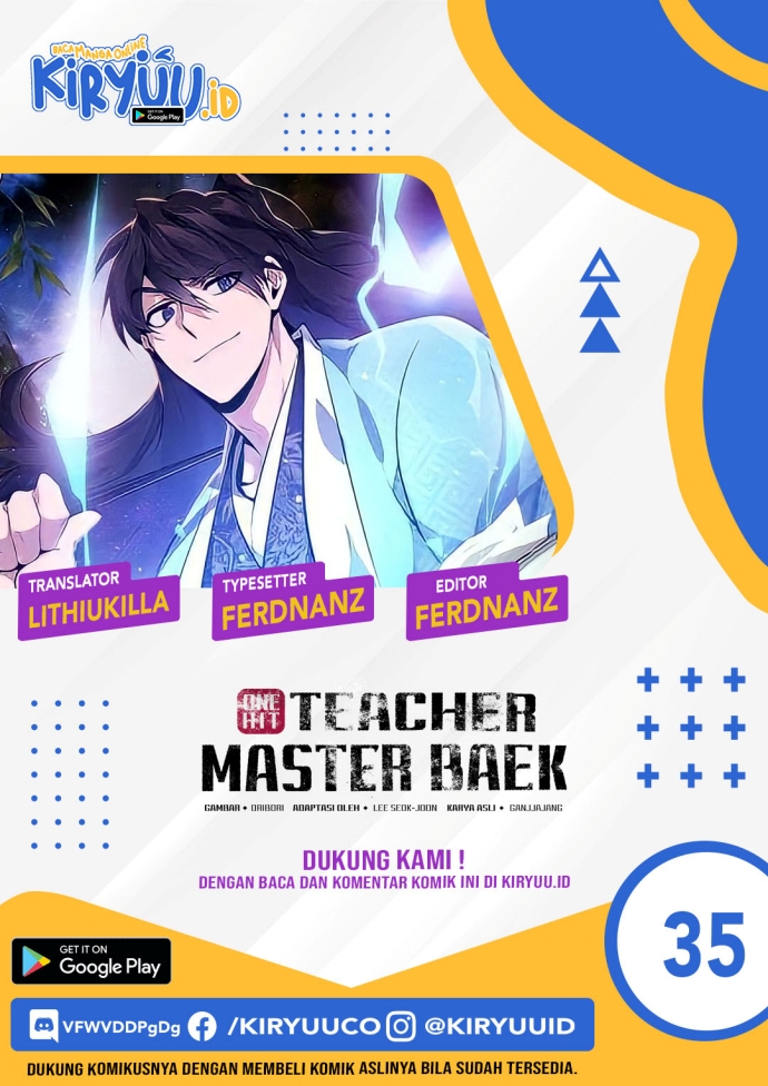 Number One Star Instructor Master Baek (One Hit Teacher, Master Baek) Chapter 35 Image 0