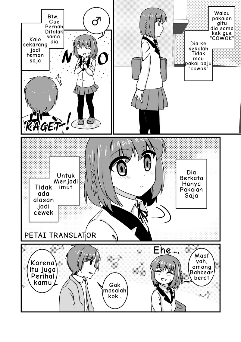 The Story of a Man Turned Girl Who Fell in Love with a Trap Chapter 01 Image 2