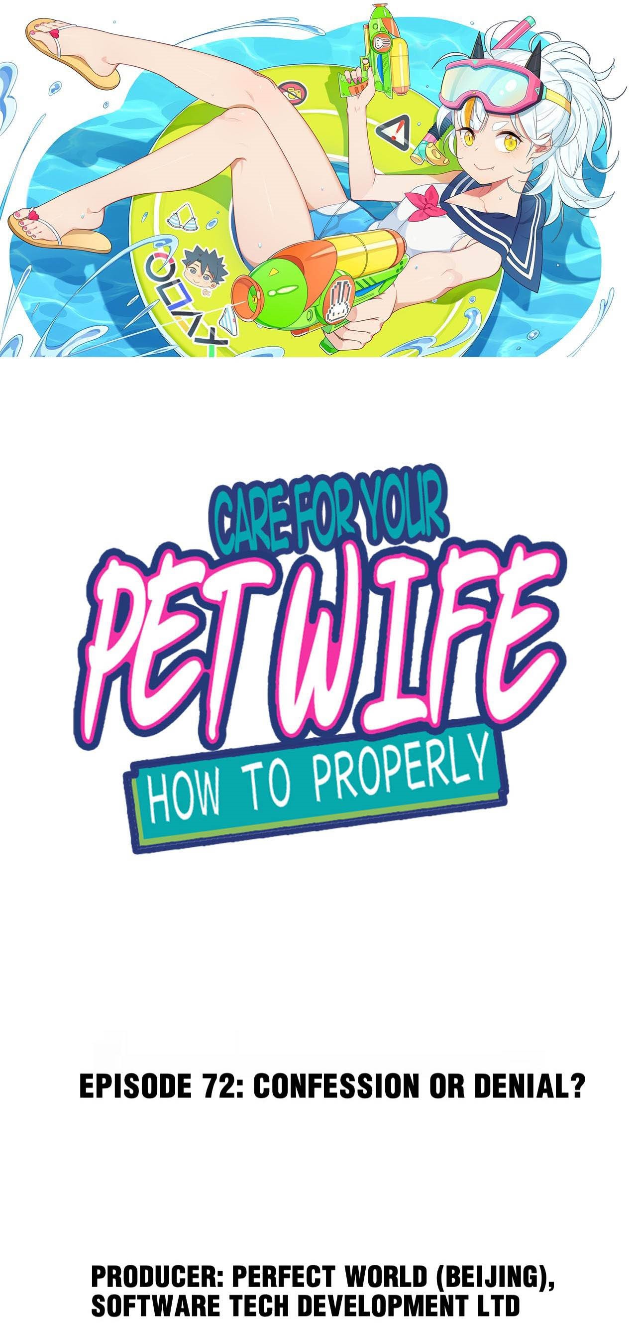 How To Properly Care For Your Pet Wife Chapter 72 Image 1