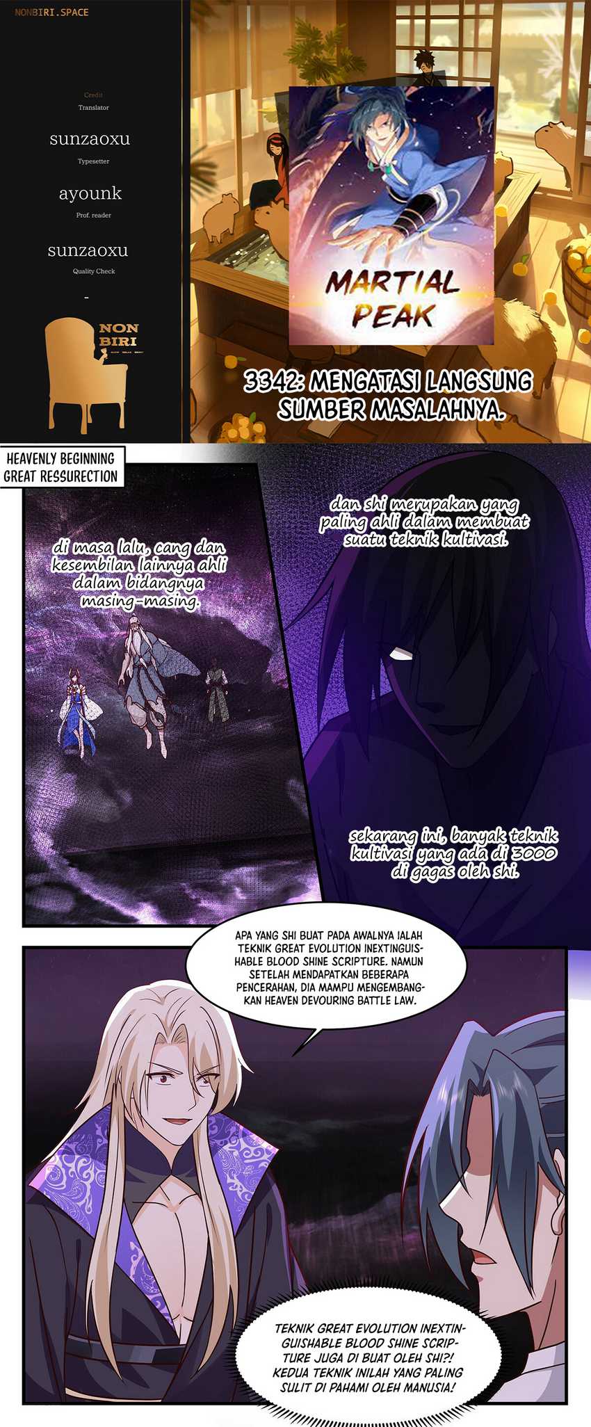 Martial Peak Chapter 3342 Image 0