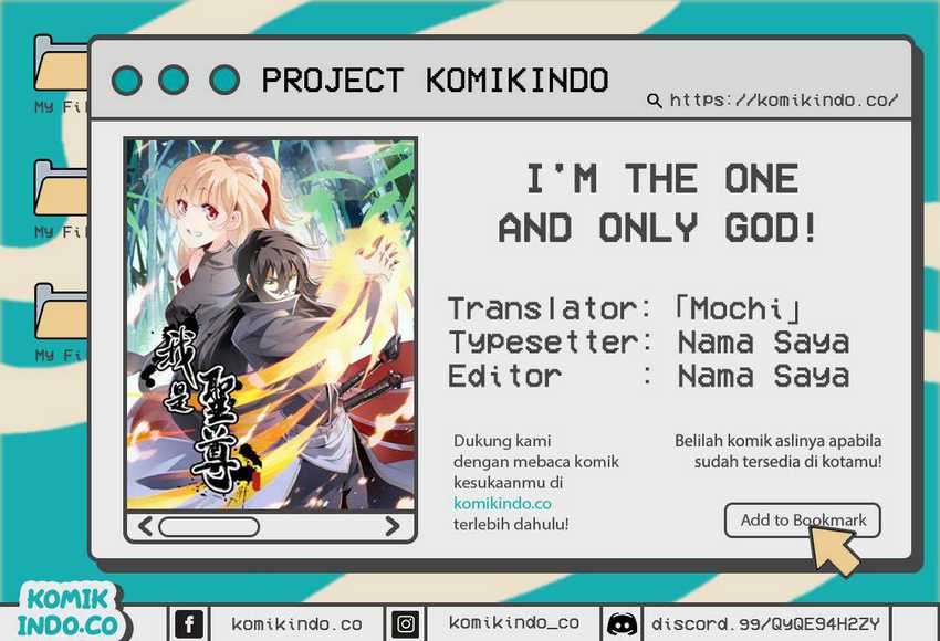 I’m the One and Only God! Chapter 02 Image 0