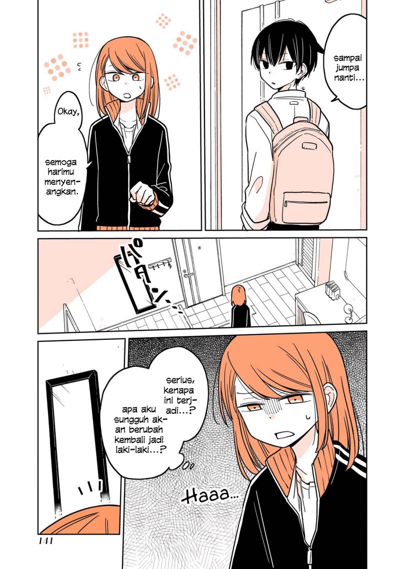 A Lazy Guy Woke Up As A Girl One Morning Chapter 08.2 Image 7