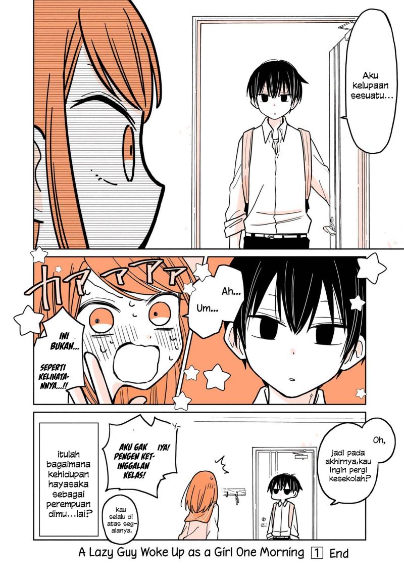 A Lazy Guy Woke Up As A Girl One Morning Chapter 08.2 Image 10